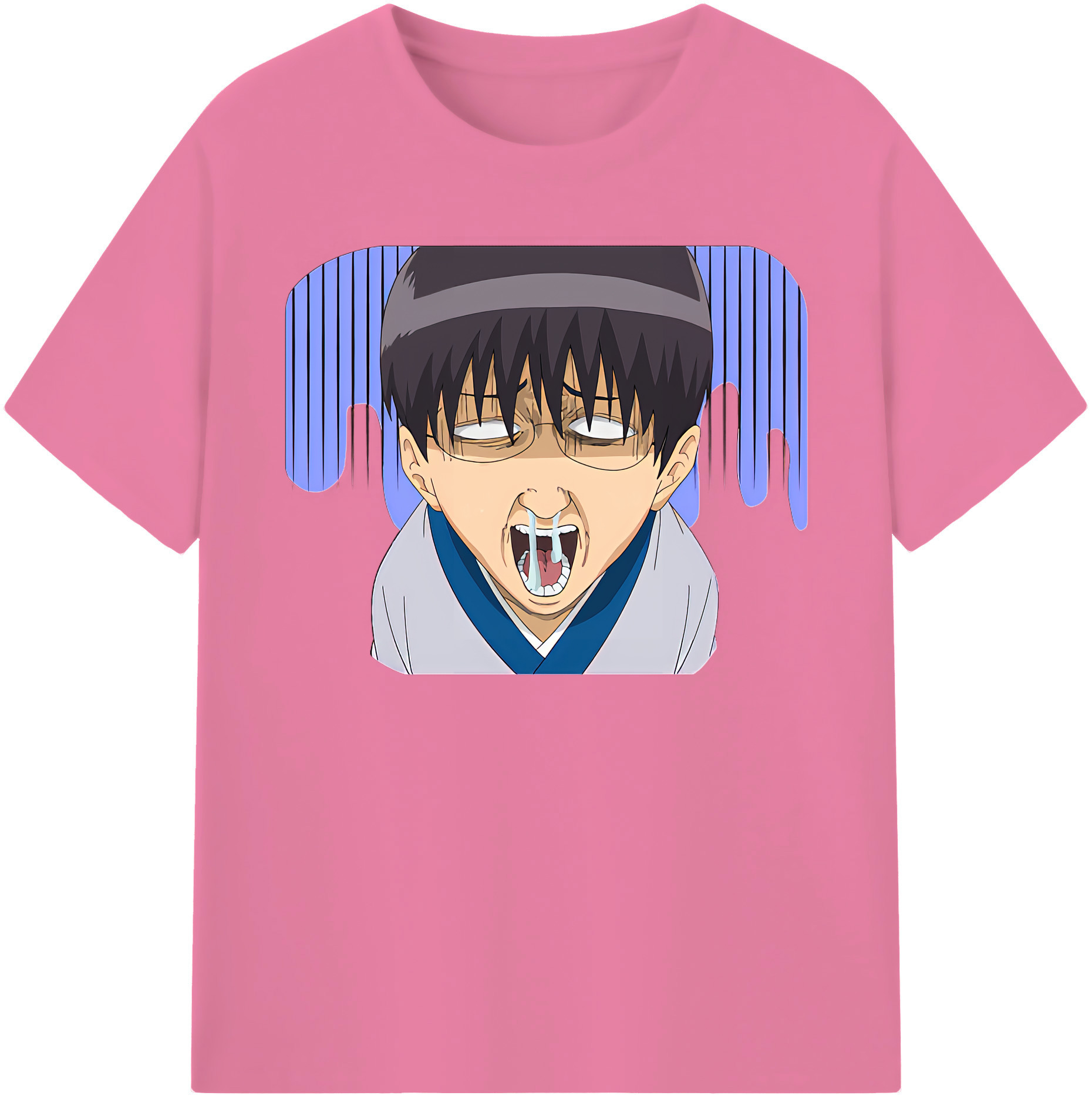 （画像用） ぎんたま 坂田銀時（さかたぎんとき） 神楽 志村新八（しむら しんぱち） GINTAMA Sakata Gintoki Kagura Shimura Shinpachi 綿100％半袖Tシャツ（フロントプリント）